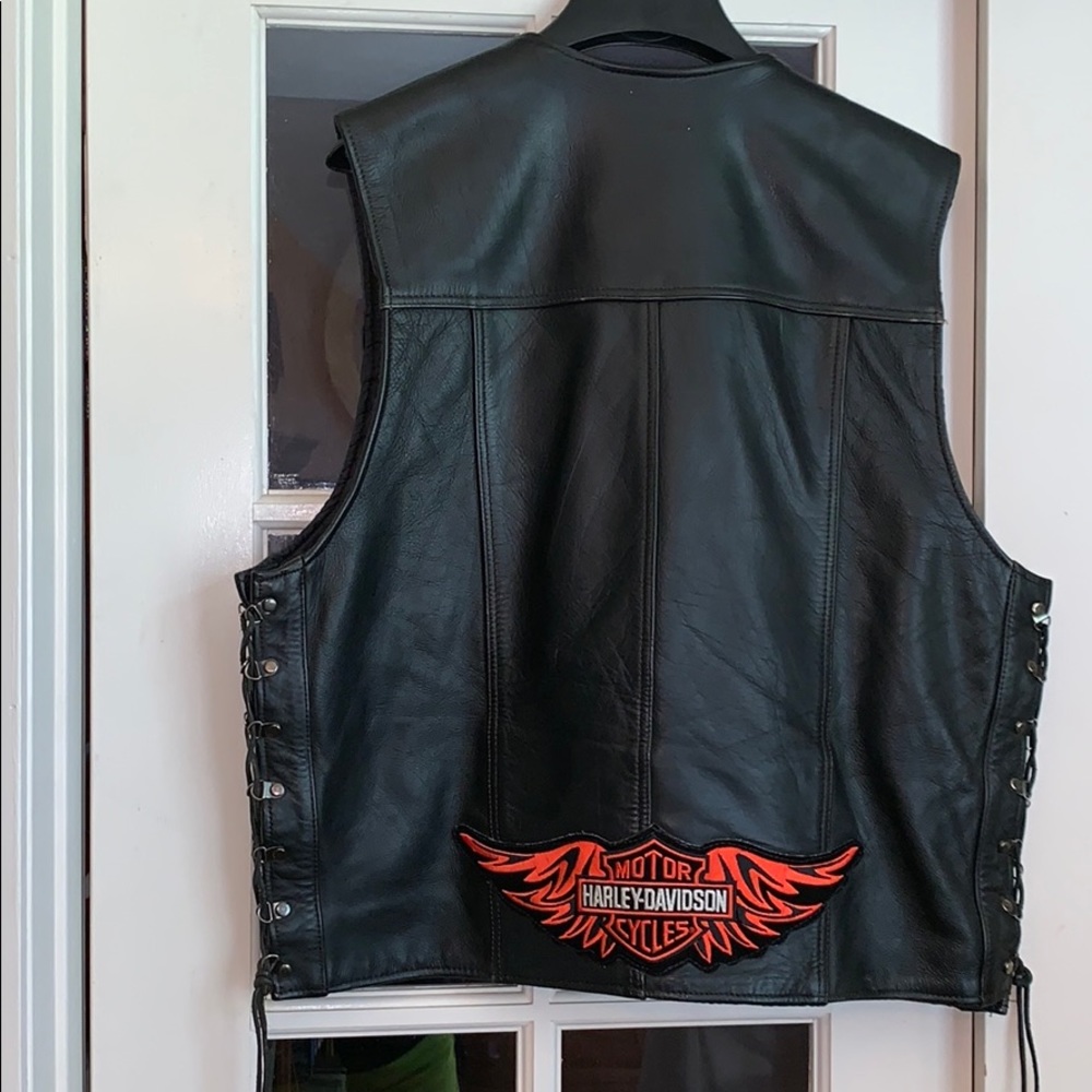 HARLEY-DAVIDSON MILWAUKEE Leather riding vest